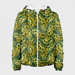 Женская куртка Зелёные кастеты