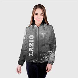 Куртка с капюшоном женская Lazio - grey gradient вертикально, цвет: 3D-черный — фото 2