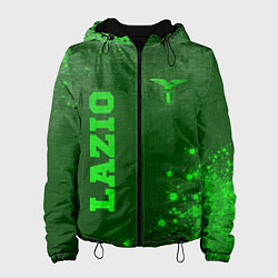 Куртка с капюшоном женская Lazio - green gradient вертикально, цвет: 3D-черный