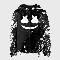 Женская куртка Marshmello брызги красок