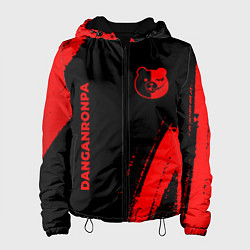 Женская куртка Danganronpa - red gradient вертикально
