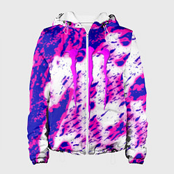 Женская куртка Monster energy краски гранж