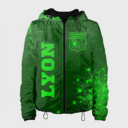 Женская куртка Lyon - green gradient вертикально