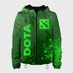 Женская куртка Dota - green gradient вертикально