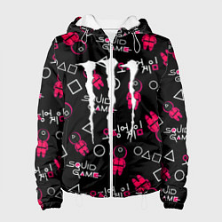 Женская куртка Monster energy x Ojingeo geim