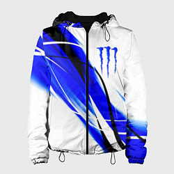Женская куртка Monster energy линии абстракции