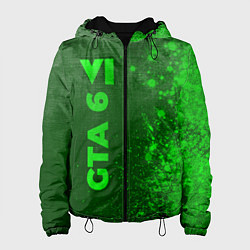 Женская куртка GTA 6 - green gradient по-вертикали