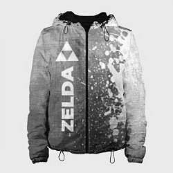 Женская куртка Zelda - grey gradient по-вертикали