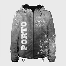Женская куртка Porto - grey gradient вертикально