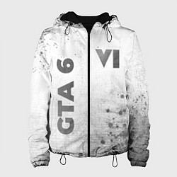 Женская куртка GTA 6 - white gradient вертикально