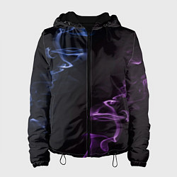 Женская куртка Color black blue pink