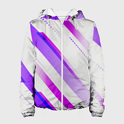 Женская куртка Color white pink