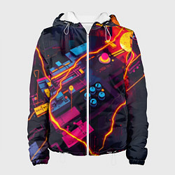 Женская куртка Техническая абстракция