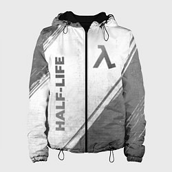 Женская куртка Half-Life - white gradient вертикально