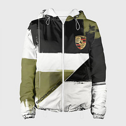 Женская куртка Porsche эмблема