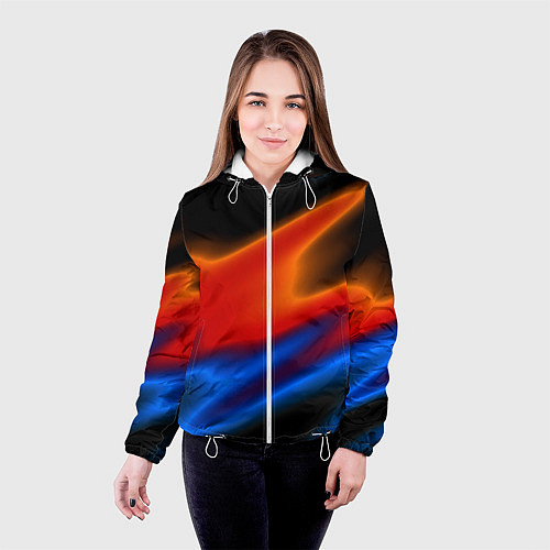 Женская куртка Multicoloured / 3D-Белый – фото 4