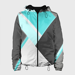 Женская куртка Color black blue