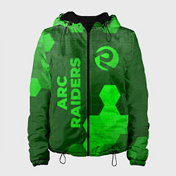 Женская куртка ARC Raiders - green gradient вертикально