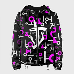 Женская куртка Doom неоновый паттерн