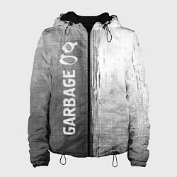 Женская куртка Garbage - grey gradient по-вертикали