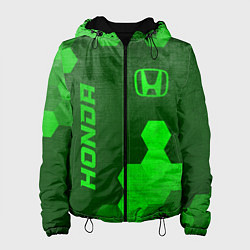 Женская куртка Honda - green gradient вертикально
