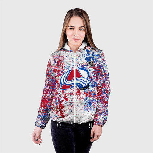 Женская куртка Colorado Avalanche NHL white / 3D-Белый – фото 4