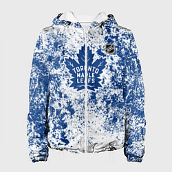 Куртка с капюшоном женская Toronto Maple Leafs NHL white, цвет: 3D-белый