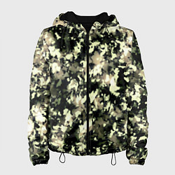 Женская куртка Пятнистый чёрно-бежевый