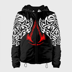 Женская куртка Силуэт ворона - Aссасинс Крид