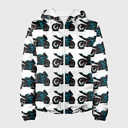 Женская куртка Motorbike blue