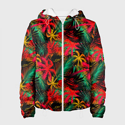 Женская куртка Palm yellow red