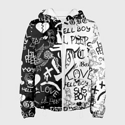 Женская куртка Doom x liil peep pattern black