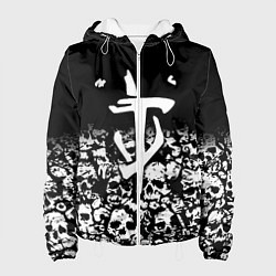 Женская куртка Doom черепа