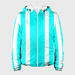 Женская куртка Color blue white stripes