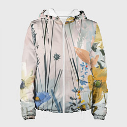 Женская куртка Цветы полевые