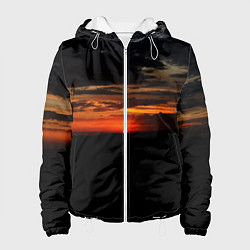 Женская куртка Закат на плато