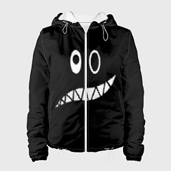 Куртка с капюшоном женская Двойная эмоция, цвет: 3D-белый