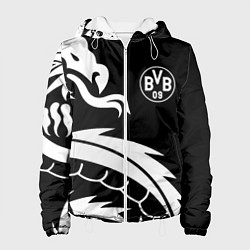 Женская куртка Borussia дракон белый