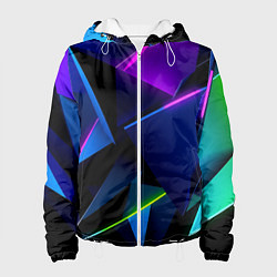 Женская куртка Neon geometric