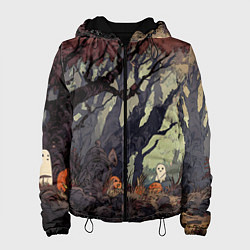 Женская куртка Призрачный лес