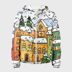 Женская куртка Новогодний снегопад