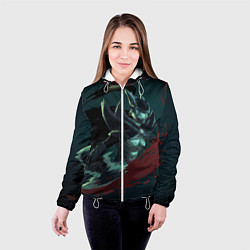 Куртка с капюшоном женская Phantom Assassin, цвет: 3D-белый — фото 2