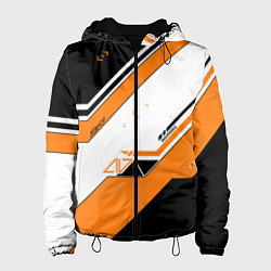 Куртка с капюшоном женская CS:GO Asiimov, цвет: 3D-черный