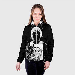 Куртка с капюшоном женская Of Mice & Men: Rock You, цвет: 3D-белый — фото 2