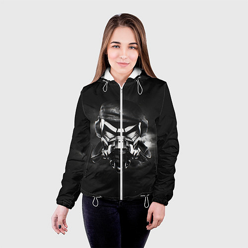 Женская куртка Pirate Station: Dark Side / 3D-Белый – фото 4