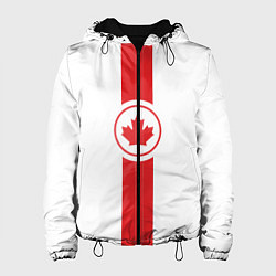 Куртка с капюшоном женская Канада, цвет: 3D-черный