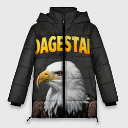Куртка зимняя женская Dagestan Eagle, цвет: 3D-красный