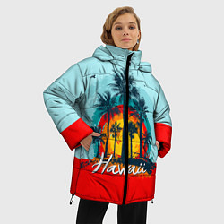 Куртка зимняя женская HAWAII 6, цвет: 3D-красный — фото 2