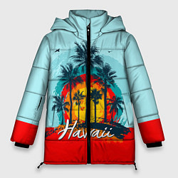 Куртка зимняя женская HAWAII 6, цвет: 3D-красный