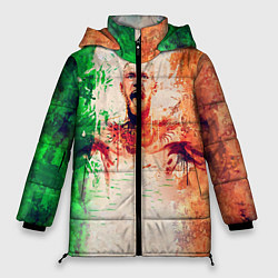 Куртка зимняя женская Conor McGregor: Ireland, цвет: 3D-черный